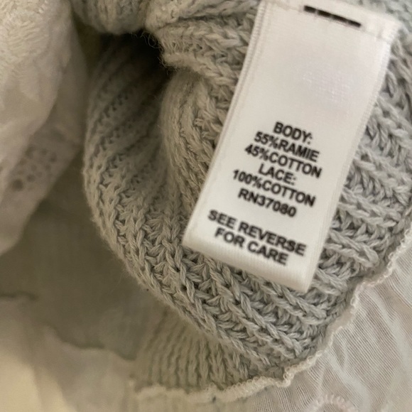 Cato oversized Sweater with Lace bottom Size 18 / 20W - Picture 7 of 9